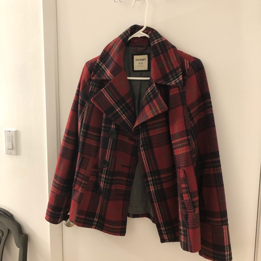 Unique wool coat
